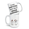 Forget Sugar And Spice - Friend Personalized Custom Mug - Christmas Gift For Best Friends, Sisters, Family Members, Coworkers