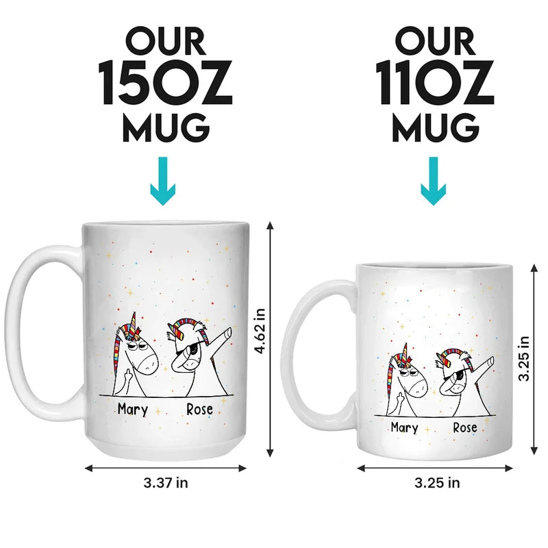 Forget Sugar And Spice - Friend Personalized Custom Mug - Christmas Gift For Best Friends, Sisters, Family Members, Coworkers