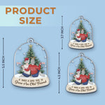 Making Spirits Bright With My Favorite People - Bestie Personalized Custom Ornament - Acrylic Custom Shaped - Christmas Gift For Best Friends, BFF, Sisters