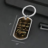 Custom Photo I Will Carry You With Me - Memorial Personalized Custom Keychain - Sympathy Gift, Christmas Gift For Family Members