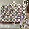 Custom Photo Every Day Is Better With A Wagging Tail - Dog & Cat Personalized Custom Snuggle Blanket, Hoodie Blanket - Christmas Gift For Pet Owners, Pet Lovers