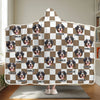 Custom Photo Every Day Is Better With A Wagging Tail - Dog & Cat Personalized Custom Snuggle Blanket, Hoodie Blanket - Christmas Gift For Pet Owners, Pet Lovers