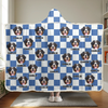 Custom Photo Every Day Is Better With A Wagging Tail - Dog & Cat Personalized Custom Snuggle Blanket, Hoodie Blanket - Christmas Gift For Pet Owners, Pet Lovers
