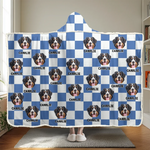 Custom Photo Every Day Is Better With A Wagging Tail - Dog & Cat Personalized Custom Snuggle Blanket, Hoodie Blanket - Christmas Gift For Pet Owners, Pet Lovers