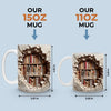Books Are The Keys To The Magic Of The Universe - Personalized Custom Mug - Christmas Gift For Book Lovers
