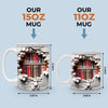 Books Are A Gateway To The World And Beyond - Personalized Custom Mug - Christmas Gift For Book Lovers