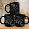 There Is Only One Boss- Coworker Personalized Custom Black Mug - Christmas Gift For Coworkers, Work Friends, Colleagues