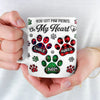 No Greater Companion, No Better Friend - Memorial Personalized Custom 3D Inflated Effect Printed Mug - Sympathy Gift, Christmas Gift For Pet Owners, Pet Lovers