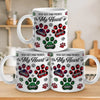 No Greater Companion, No Better Friend - Memorial Personalized Custom 3D Inflated Effect Printed Mug - Sympathy Gift, Christmas Gift For Pet Owners, Pet Lovers