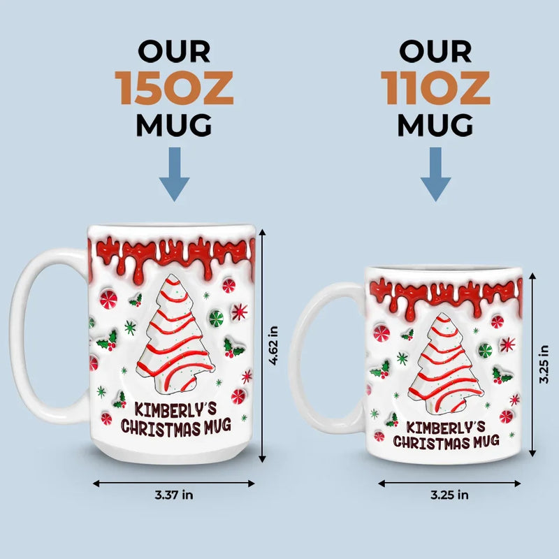 A Cozy Companion On Chilly Winter Nights - Friend Personalized Custom 3D Inflated Effect Printed Mug - Christmas Gift For Best Friends, Sisters, Family Members