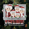 Remember This December, That Love Weighs More Than Gold - Family Personalized Custom Ornament - Acrylic Custom Shaped - Christmas Gift For Family Members