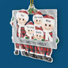 Remember This December, That Love Weighs More Than Gold - Family Personalized Custom Ornament - Acrylic Custom Shaped - Christmas Gift For Family Members