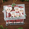 Remember This December, That Love Weighs More Than Gold - Family Personalized Custom Ornament - Acrylic Custom Shaped - Christmas Gift For Family Members