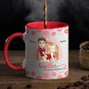 Together Is Our Favorite Place To Be -  Couple Personalized Custom Accent Mug - Christmas Gift For Husband Wife, Anniversary