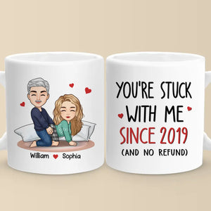 You Are My Favorite Thing To Do - Couple Personalized Custom Mug - Christmas Gift For Husband Wife, Anniversary