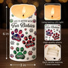 Life’s Better With A Tail - Dog & Cat Personalized Custom 3D Inflated Effect Printed LED Candle - Christmas Gift For Pet Owners, Pet Lovers