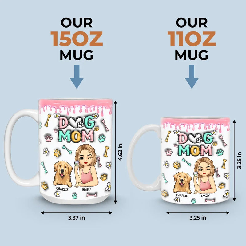 Every Pet Is A Gift Of Love - Dog & Cat Personalized Custom 3D Inflated Effect Printed Mug - Christmas Gift For Pet Owners, Pet Lovers