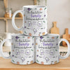 Long Distance The Love Between Family - Family Personalized Custom 3D Inflated Effect Printed Mug - Gift For Family Members
