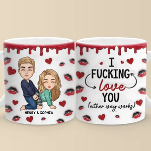 Our Love Will Always Be Timeless - Couple Personalized Custom 3D Inflated Effect Printed Mug - Christmas Gift For Husband Wife, Anniversary