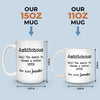 Ambitchous Definition - Friend Personalized Custom Mug - Christmas Gift, Birthday Gift For Best Friends, Family Members, Coworkers, Yourself