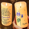 You Are Truly Appreciated, And You Deserve The Best In Everything - Bestie Personalized Custom LED Candle - Christmas Gift For Best Friends, BFF, Sisters