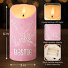 If Anyone Hurts You, They’ll Regret It - Bestie Personalized Custom LED Candle - Christmas Gift For Best Friends, BFF, Sisters