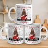 Sit On My Face I Mean I Love You - Couple Personalized Custom Mug - Valentine Gift For Husband Wife, Anniversary