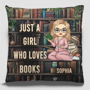 I Go To The Bookstore To Find My Soul - Personalized Custom Pillow - Gift For Book Lovers