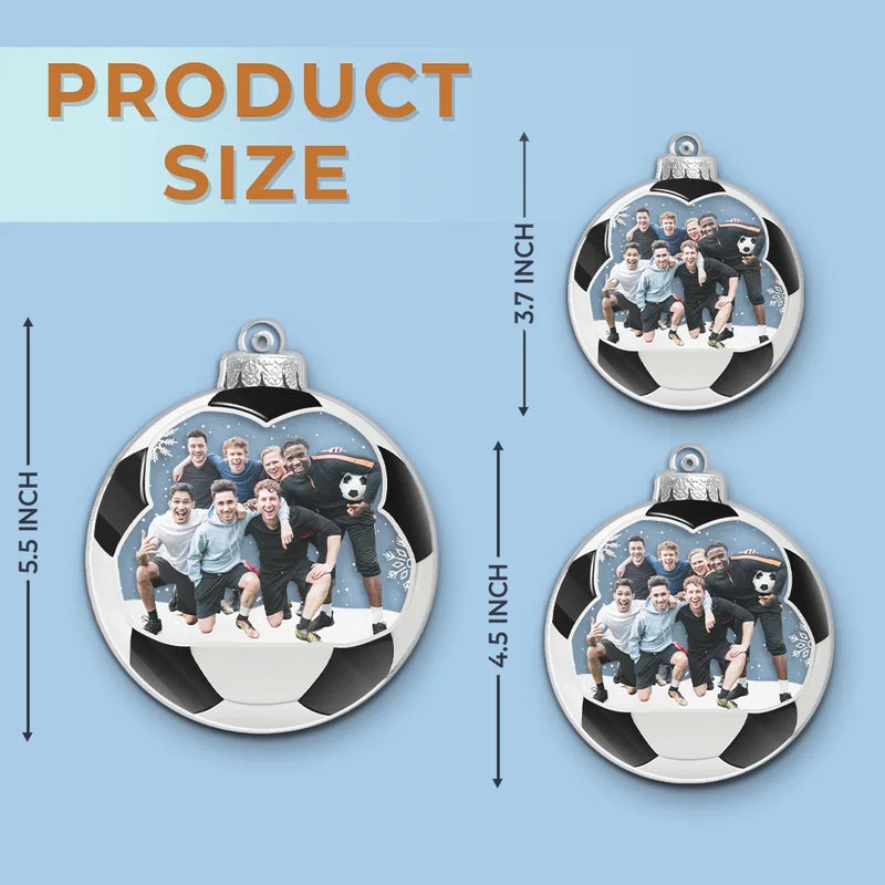 Custom Photo Chase The Dream, Seize The Win - Personalized Custom Ornament - Acrylic Custom Shaped - Christmas Gift For Sport Lovers, Sport Players