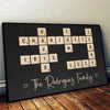 Family Is The Heart Of A Home - Family Personalized Custom Horizontal Poster - Christmas Gift For Family Members