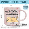 But I'm Pretty Sure I Own You - Dog & Cat Personalized Custom Marble Mug - Christmas Gift For Pet Owners, Pet Lovers