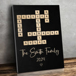 Creating Memories - Family Personalized Custom Vertical Canvas - Gift For Family Members