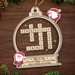 Custom Name Family Christmas Gifts - Personalized Ornament