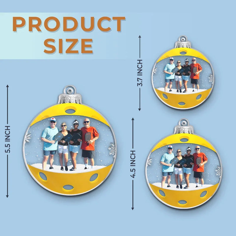 Custom Photo The Perfect Mix Of Skill And Fun - Sport Personalized Custom Ornament - Acrylic Custom Shaped - Christmas Gift For Sport Lovers, Sport Players