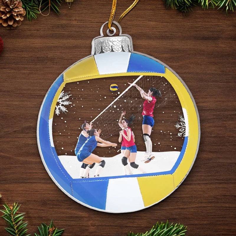 Custom Photo Let The Good Times Roll - Sport Personalized Custom Ornament - Acrylic Custom Shaped - Christmas Gift For Sport Lovers, Sport Players