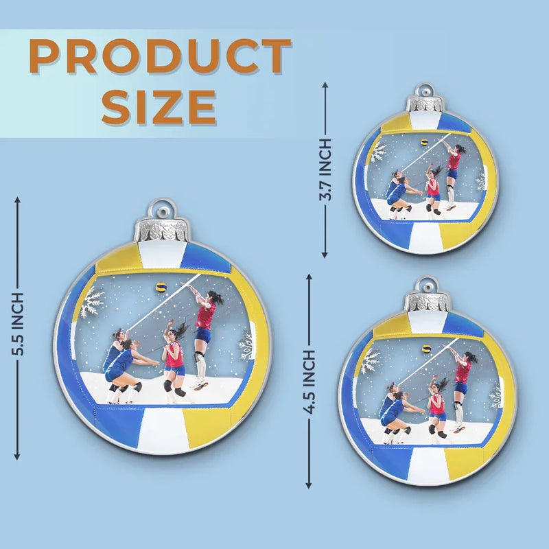 Custom Photo Let The Good Times Roll - Sport Personalized Custom Ornament - Acrylic Custom Shaped - Christmas Gift For Sport Lovers, Sport Players