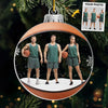 Custom Photo Basketball Is Not Just A Game, It’s A Way Of Life - Sport Personalized Custom Ornament - Acrylic Custom Shaped - Christmas Gift For Sport Lovers, Sport Players