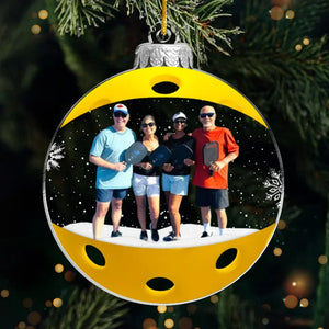 Custom Photo The Perfect Mix Of Skill And Fun - Sport Personalized Custom Ornament - Acrylic Custom Shaped - Christmas Gift For Sport Lovers, Sport Players