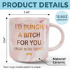 Our Friendship Knows No Distance - Bestie Personalized Custom Marble Mug - Christmas Gift For Best Friends, BFF, Sisters