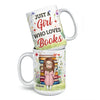 Books Are My Best Friends - Personalized Custom Mug - Christmas Gift For Book Lovers