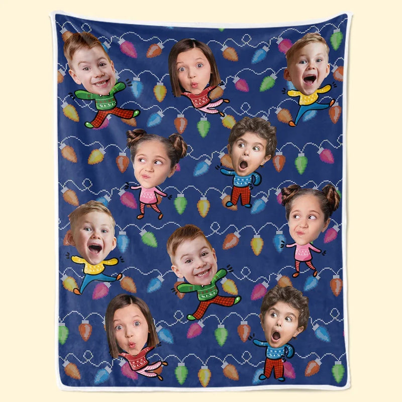 Custom Photo You Are Everything - Family Personalized Custom Blanket - Christmas Gift For Family Members