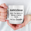 The Desire To Become A Better - Friend Personalized Custom Mug - Christmas Gift For Best Friends, Sisters, Family Members, Coworkers