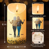 Cheers To Holiday Memories With My Besties - Bestie Personalized Custom LED Candle - Christmas Gift For Best Friends, BFF, Sisters