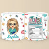 An Angel With A Stethoscope - Nurse  Personalized Custom Mug - Appreciation, Thank You Gift, Nurse Life