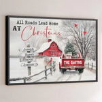 Custom Name Christmas Family Gifts - Personalized Poster