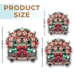 Custom Name Christmas Truck Family Gifts - Personalized Ornament