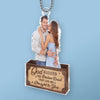 Custom Photo In You I’ve Found My Home - Couple Personalized Custom Car Ornament - Acrylic Custom Shaped - Gift For Husband Wife, Anniversary