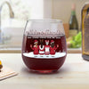 Best Friend Forever From The Heart - Family Personalized Custom Wine Glass - Christmas Gift For Mom, Daughter