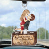 Custom Photo You Make My Heart Skip A Beat
 - Couple Personalized Custom Car Ornament - Acrylic Custom Shaped - Christmas Gift For Husband Wife, Anniversary
