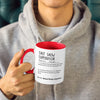 Miracle Worker - Coworker Personalized Custom Accent Mug - Christmas Gift For Coworkers, Work Friends, Colleagues